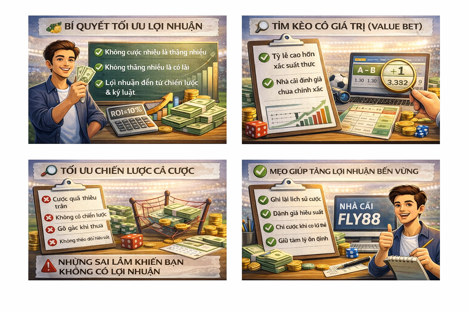 Chiến lược cá cược hiệu quả